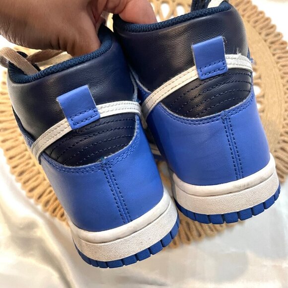 Nike Dunk High Obsidian (GS) Blue Sneakers Size 4Y DB2179-400 - Picture 12 of 12